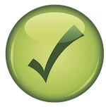 Green checkmark - healthy